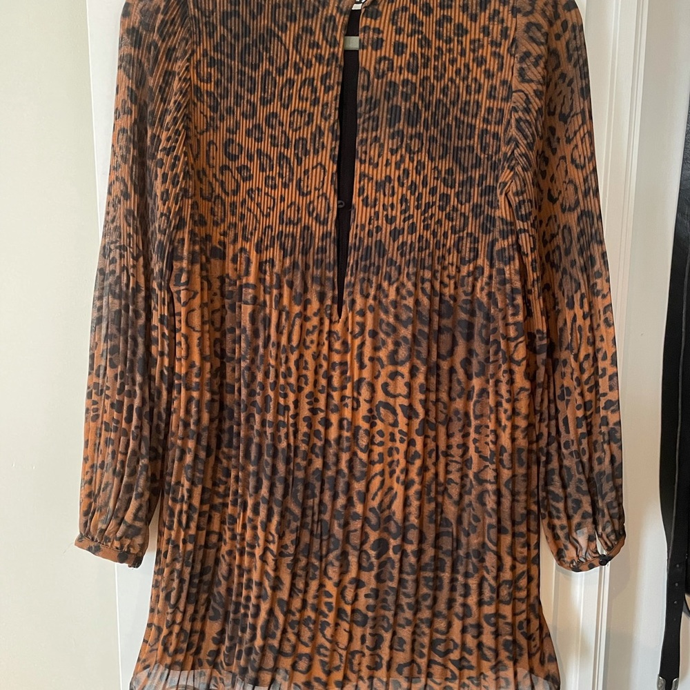 ZARA Leopard Print Romper